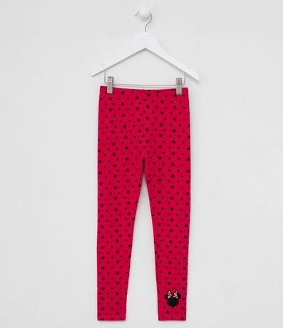 Pantalón Legging Estampa Lunares de Minnie Tam 1 a 6 años 1