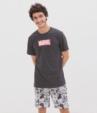 Pijama Corto Estampa Marvel 1