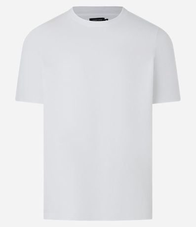 Remera Slim en Algodón con Textura Acanalada 7