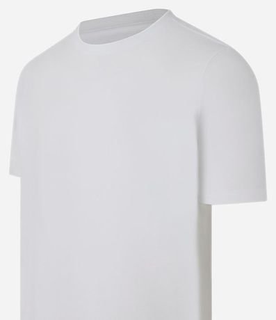 Remera Slim en Algodón con Textura Acanalada 8