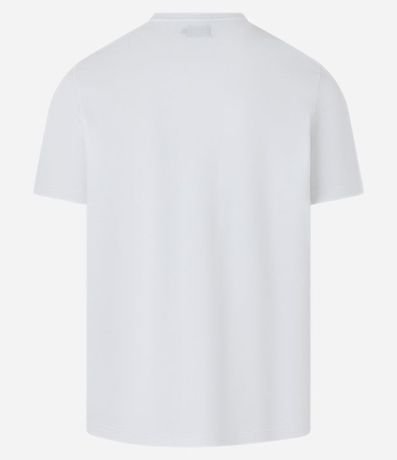 Remera Slim en Algodón con Textura Acanalada 10