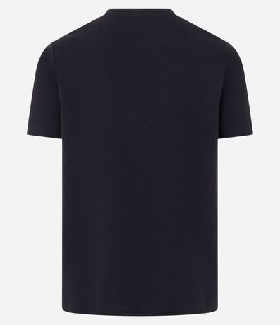 Remera Slim en Algodón con Textura Acanalada 9