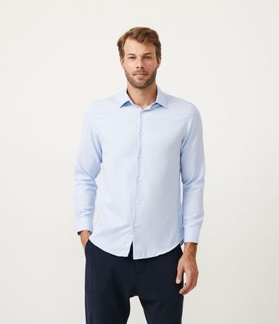 Camisa Social Classic Manga Larga