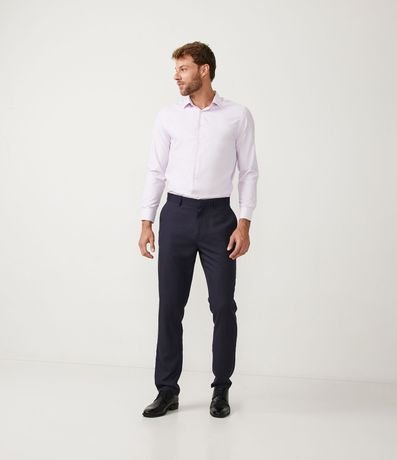 Camisa Slim Manga Larga a Rayas 2