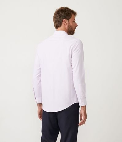 Camisa Slim Manga Larga a Rayas 3
