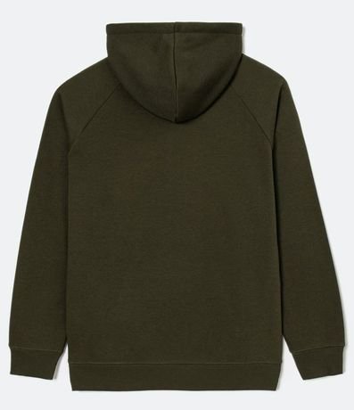 Buzo Cerrado en Algodón con Bolsillo Canguro y Capucha 2