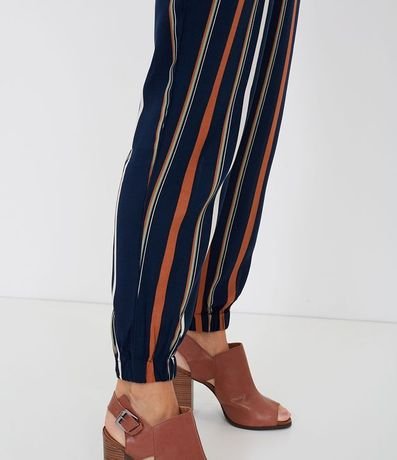 Pantalón Rayada con Amarre 4