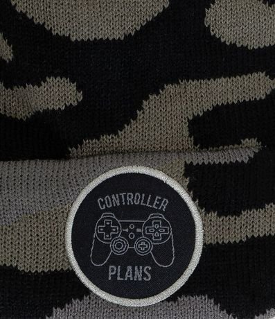 Gorro Infantil Estampa Militar Tam Único 3