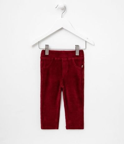 Pantalón Legging Infantil en Terciopelo - Talle 0 a 18 meses 1