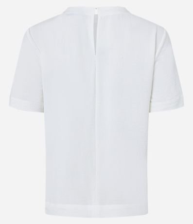 Blusa con Aberturas y Detalles de Pespuntes 8