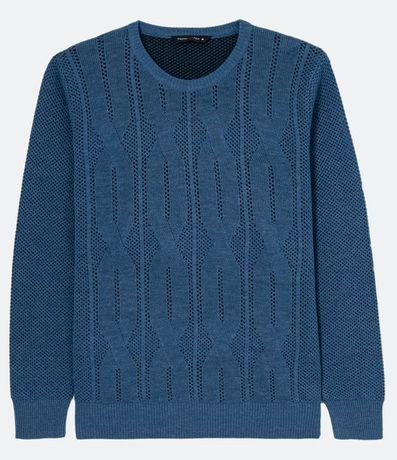 Suéter con Textura Alto Relievo 5
