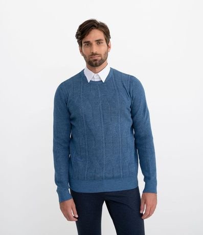 Suéter con Textura Alto Relievo 2