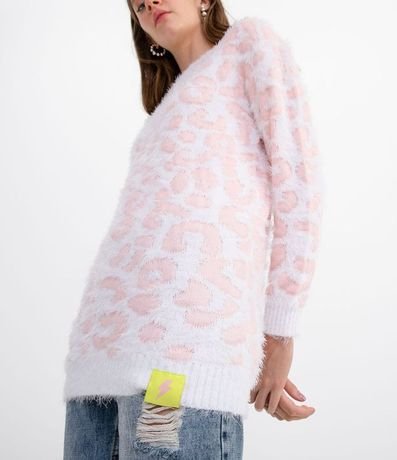 Buzo Animal Print con Pelos 3