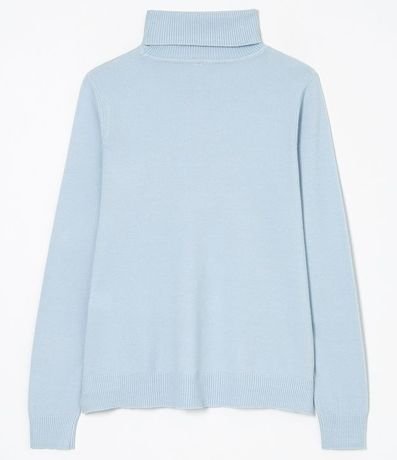 Blusa Alargada de Punto con Cuello Alto 2