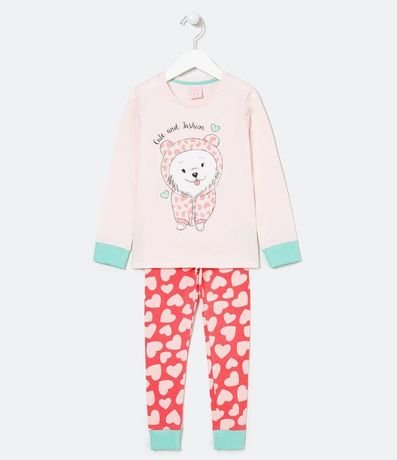 Pijama Estampa de Perrito - Talle 2 a 12 años 1