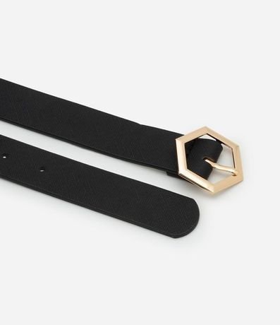 Cinturón con Hebilla Hexagonal 2
