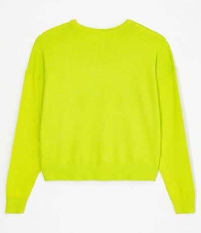 Buzo Cerrado Básico de Punto con Manga Larga y Sisa Desplazada 2