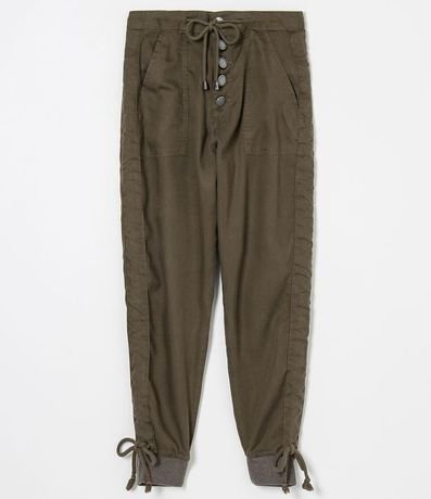 Pantalón Jogger con Botónes y Bolsillos 6