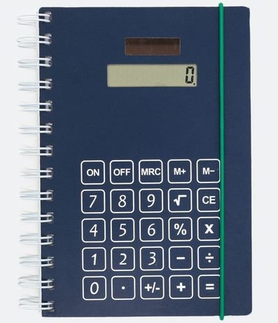 Cuaderno Liso con Calculadora 1