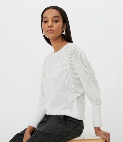 Blusa en Tricó con Hilo Metalizado 1