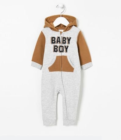 Mono Infantil en Sudadera con Capucha - Tam 0 a 18 meses 1