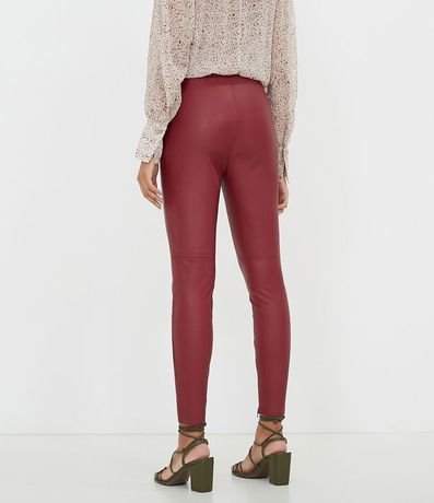 Pantalón Legging Liso en PU 3