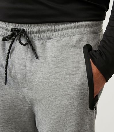 Pantalón Jogger Deportivo con Cremallera en el Bolsillo y Bajo Ajustado 5