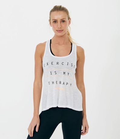 Musculosa Deportiva Estampa Exercise Is MY Therapy 1