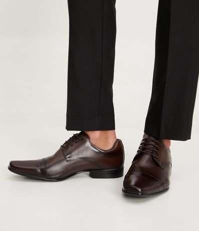 Zapato Social Masculino en Cuero 5