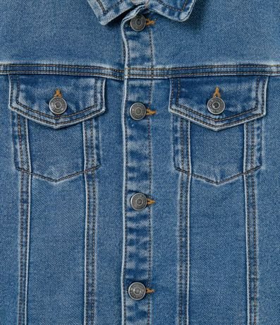 Campera Infantil en Jeans Tam 5 a 14 años 3