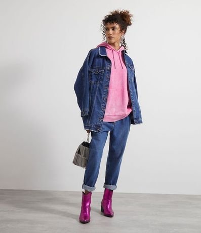 Campera Jean Larga con Bolsillo 1