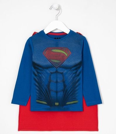Remera Infantil Superman con Capa Tam 1 a 4 años 1
