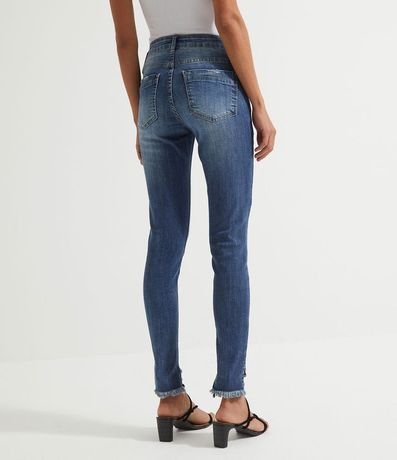 Pantalón Jeans Skinny con Terminación 2