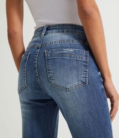 Pantalón Jeans Skinny con Terminación 4