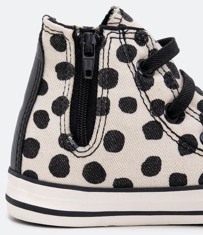 Champión Infantil Estampa Lunares y Arco Iris 2