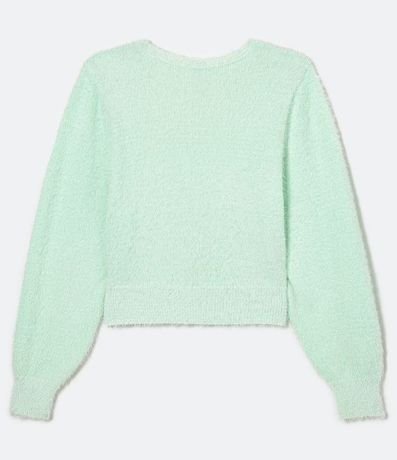 Cardigan con Pelitos y Botones de Punto 5