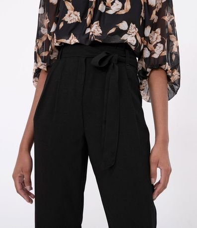 Pantalón Clochard Lisa con Banda y Bolsillo 3