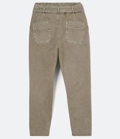 Pantalón Clochard Liso con Cinto y Bolsillos 6