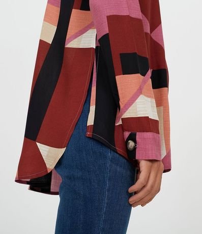 Camisa Estampada con Botónes 4