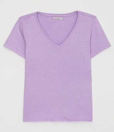 Blusa Básica en Viscosa con Escote V 4