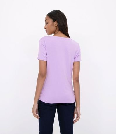 Blusa Básica en Viscosa con Escote V 2