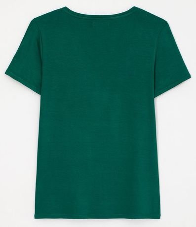 Blusa Básica en Viscosa con Escote V 2