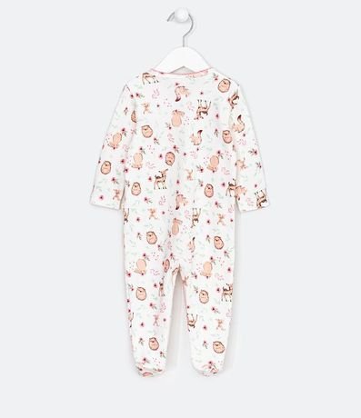 Mono Infantil Estampa Animal con Pie Tam Rn a 18 meses 2