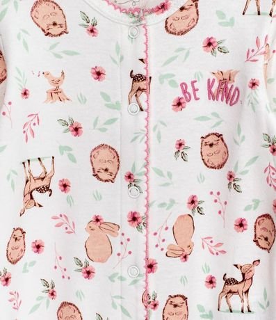 Mono Infantil Estampa Animal con Pie Tam Rn a 18 meses 3