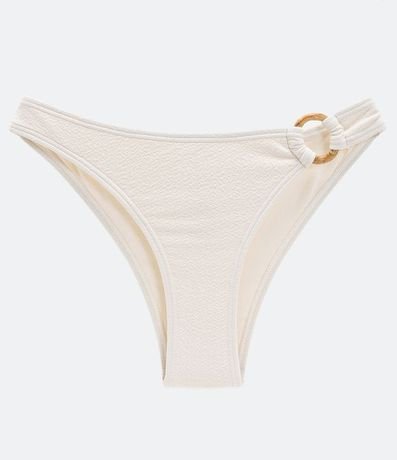 Bikini Basico Liso con Detalle en Bambu 1
