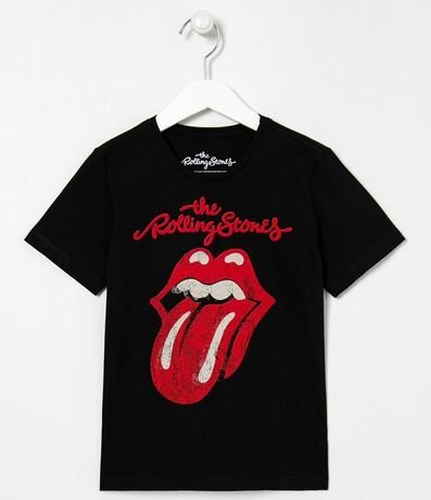 Remera Infantil Estampa Rolling Stones - Tam 2 a 14 años 1