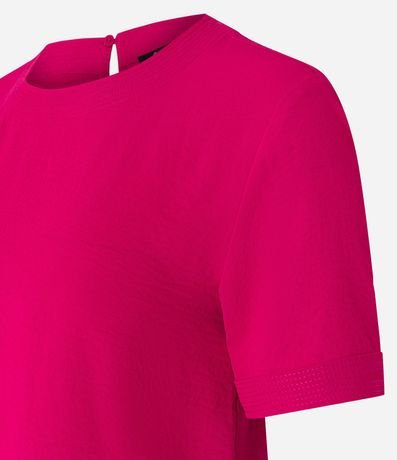 Blusa con Aberturas y Detalles de Pespuntes 8