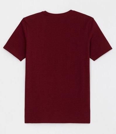 Remera Slim en Algodón con Textura Acanalada 2