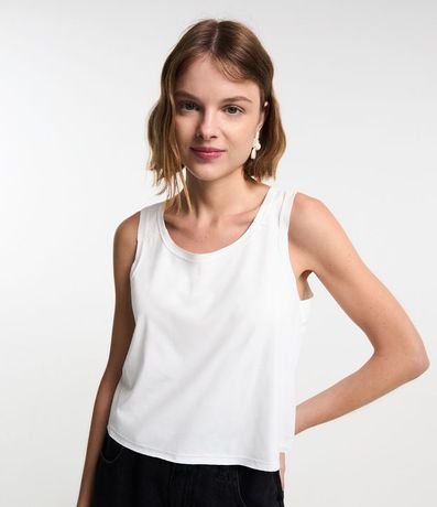 Musculosa Lisa en Gamuza