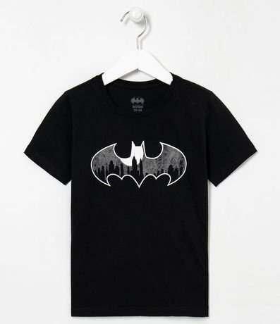 Remera Infantil Estampa Batman Brilla en la Oscuridad Tam 3 a 10 años 1